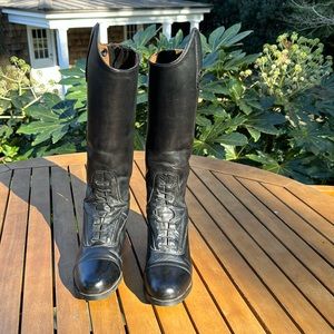Ovation leather tall boots